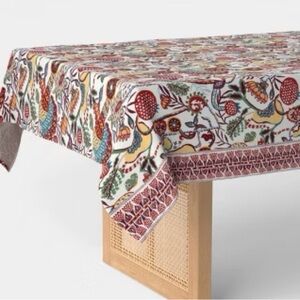 Threshold Target Oblong Tablecloth 60”x120” rectangular mixed pattern
